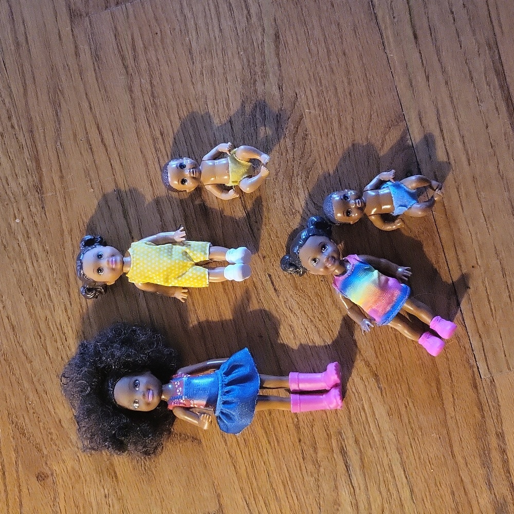 Barbie, Lot of 5 Barbie kids, Babysitting Club